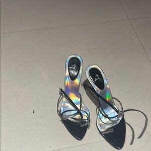 Very cute sandals with crystals. Made in Italy.